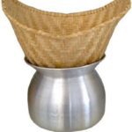 Sticky Rice Steamer Pot and Basket from Thailand