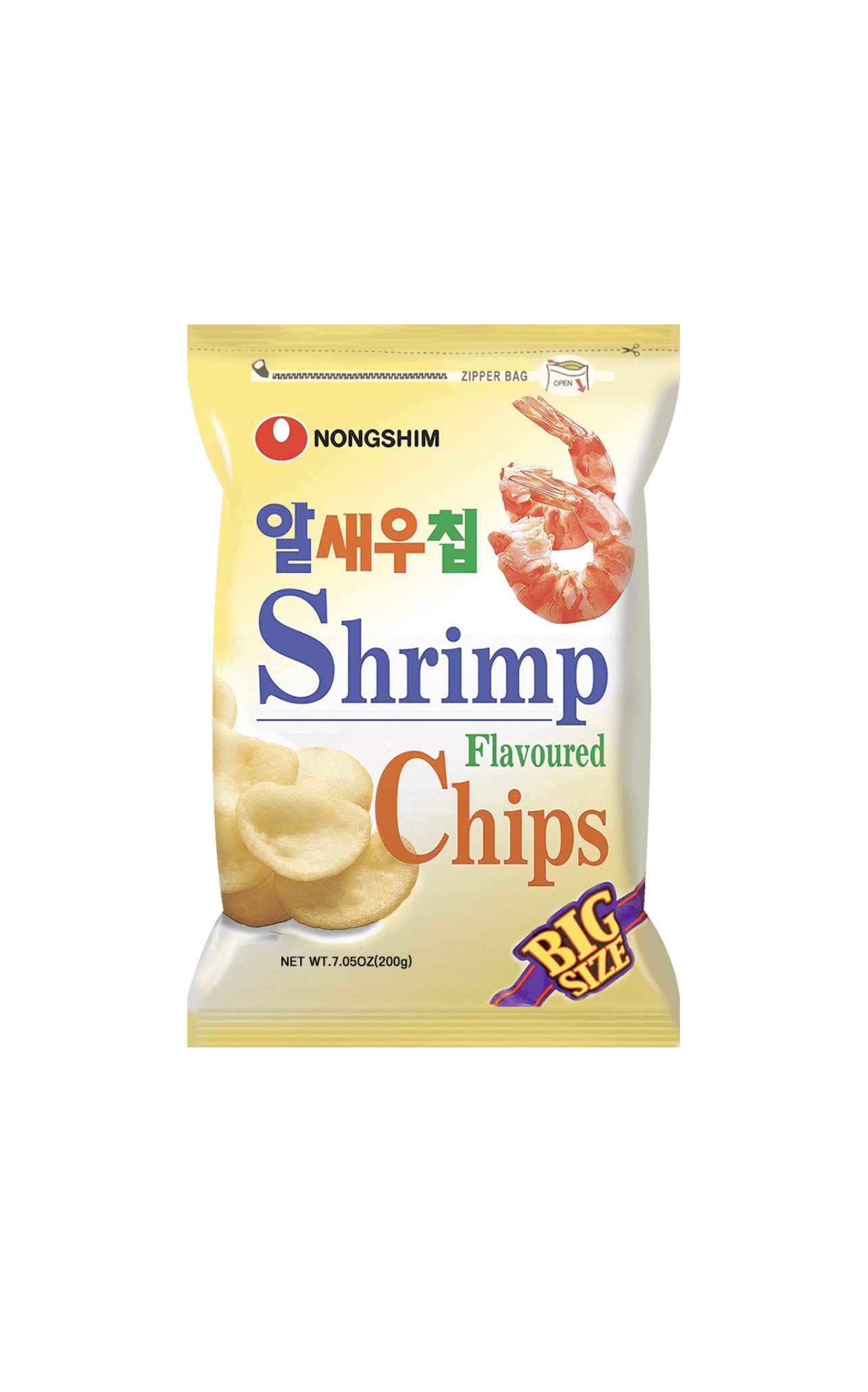 NONGSHIM SHRIMP CHIPS
农辛低卡虾片